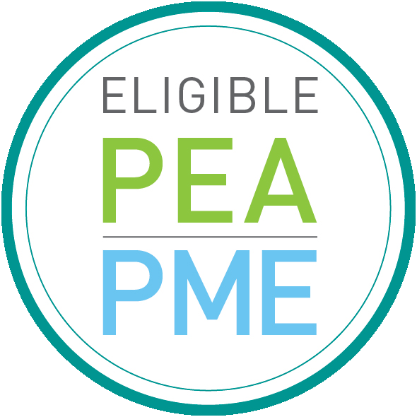 Eligible PEA/PME logo
